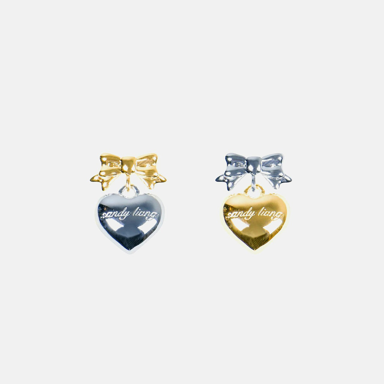Women Kith Sandy Liang Ballerina Earrings - Silver / Gold