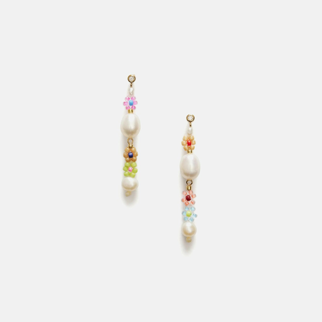 Women Kith Anni Lu Mexi Flower Earrings - Multi