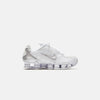 White / Metallic Silver / Max Orange
