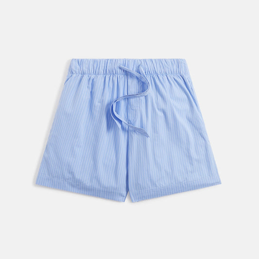 Men Kith Tekla Poplin Pajama Shorts - Pin Stripes