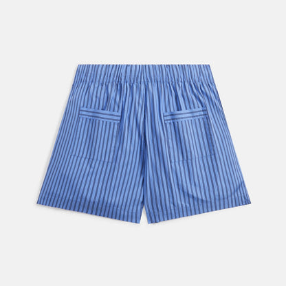 Men Kith Tekla Poplin Pajama Shorts - Boro Stripes