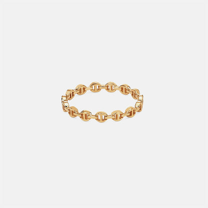 Women Kith Hoorsenbuhs Micro Dame I Tri-Link Ring - Yellow Gold