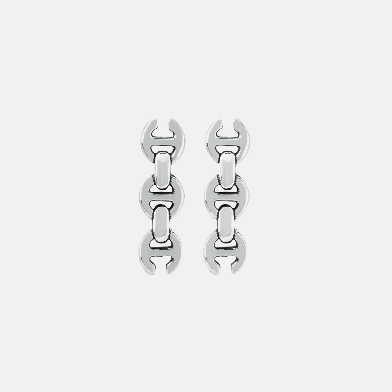 Women Kith Hoorsenbuhs 3MM Toggle Stud Earrings - Sterling Silver