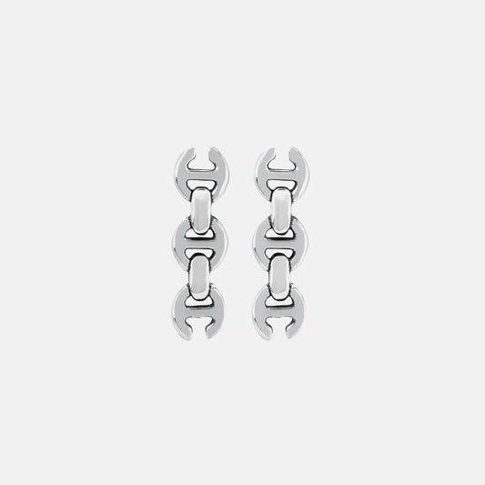 Women Kith Hoorsenbuhs 3MM Toggle Stud Earrings - Sterling Silver