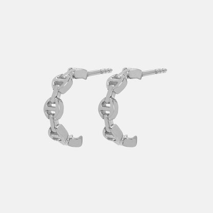 Women Kith Hoorsenbuhs Crescent Earrings - Sterling Silver
