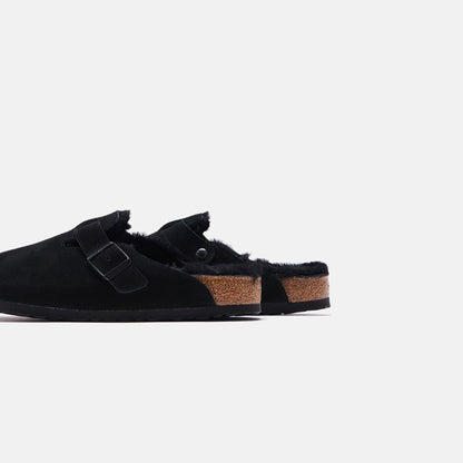 Women Kith Birkenstock WMNS Boston Shearling - Black