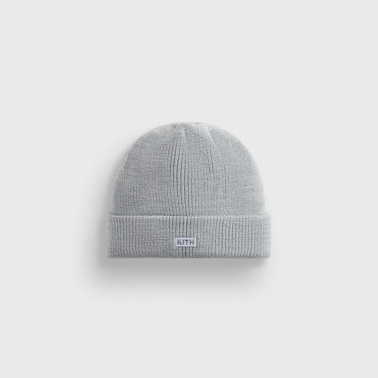 Men Kith Kith Classic Beanie - Light Heather Grey