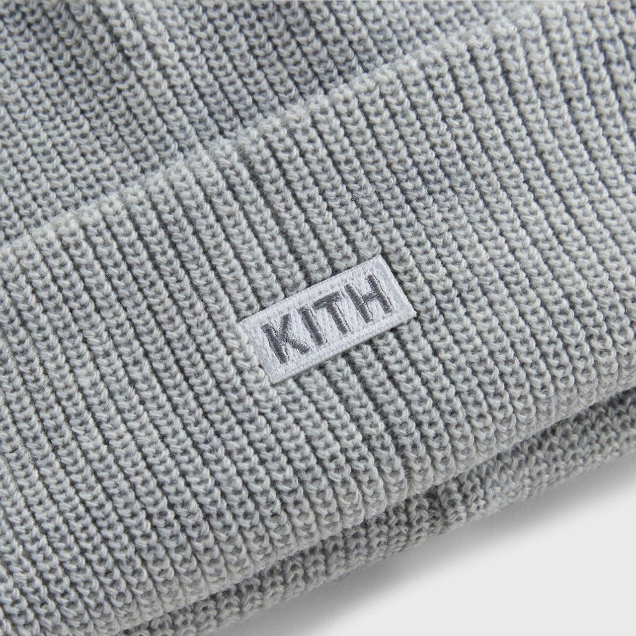 Men Kith Kith Classic Beanie - Light Heather Grey