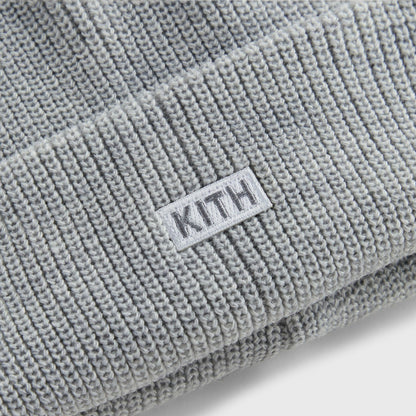 Men Kith Kith Classic Beanie - Light Heather Grey