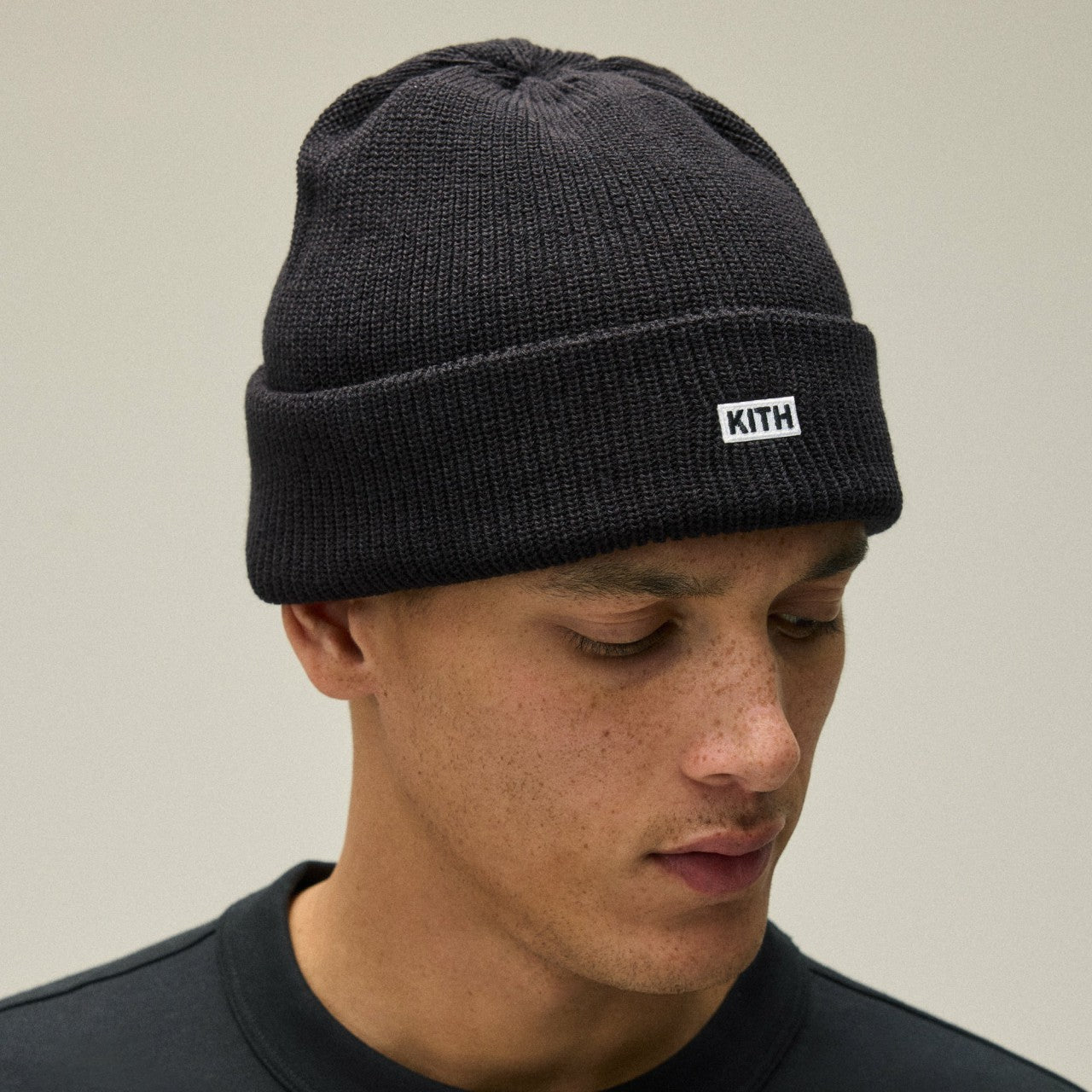 Men Kith Kith Classic Beanie - Black
