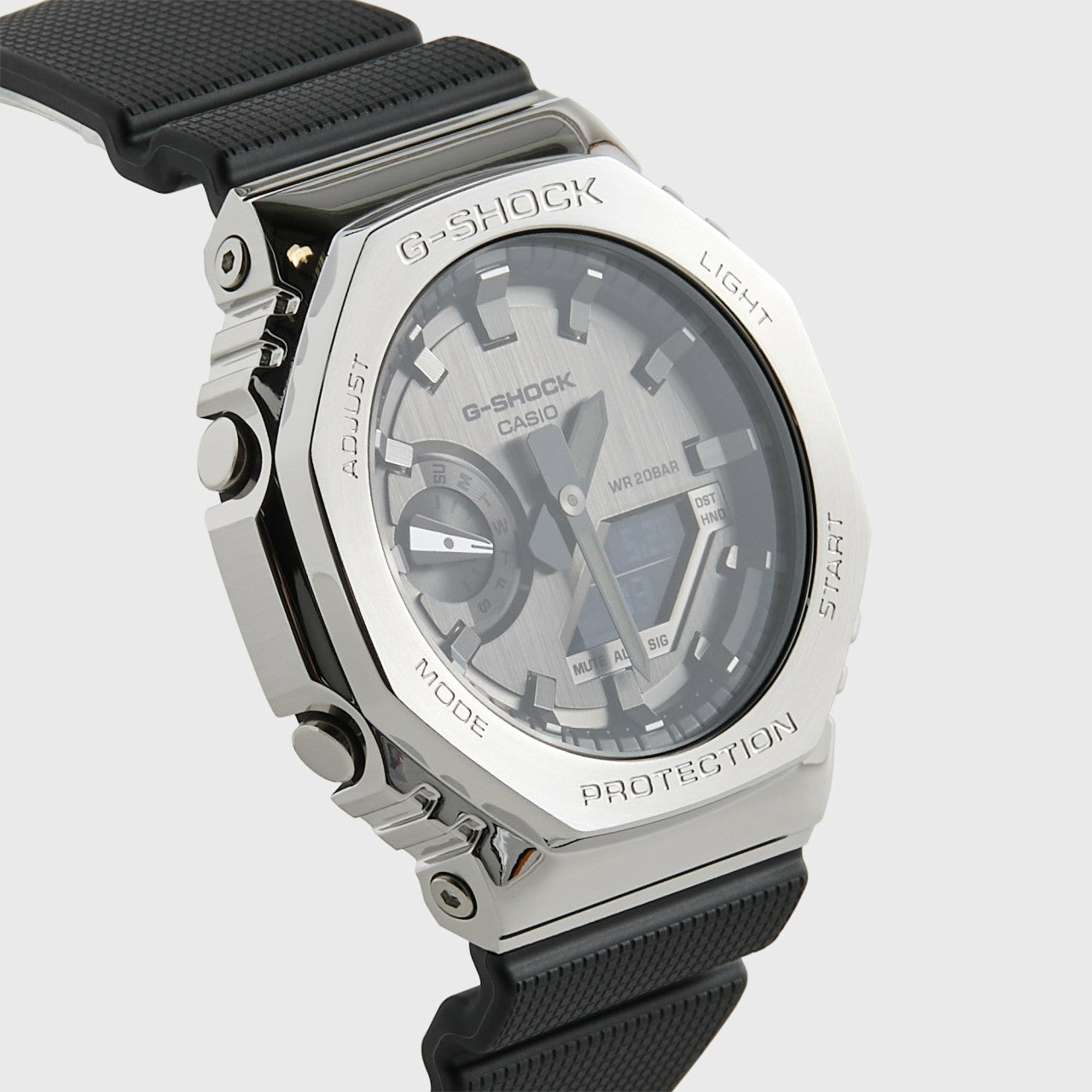 Men Kith G-SHOCK GM2100-1A - Black / Silver