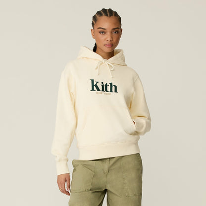 Women Kith Kith Women Jane New York Hoodie II - Sandrift
