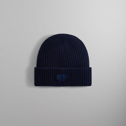 Men Kith Kith for the New York Knicks Retro Logo Beanie - Nocturnal