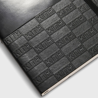Women Kith Kith Moleskine Notebook - Black