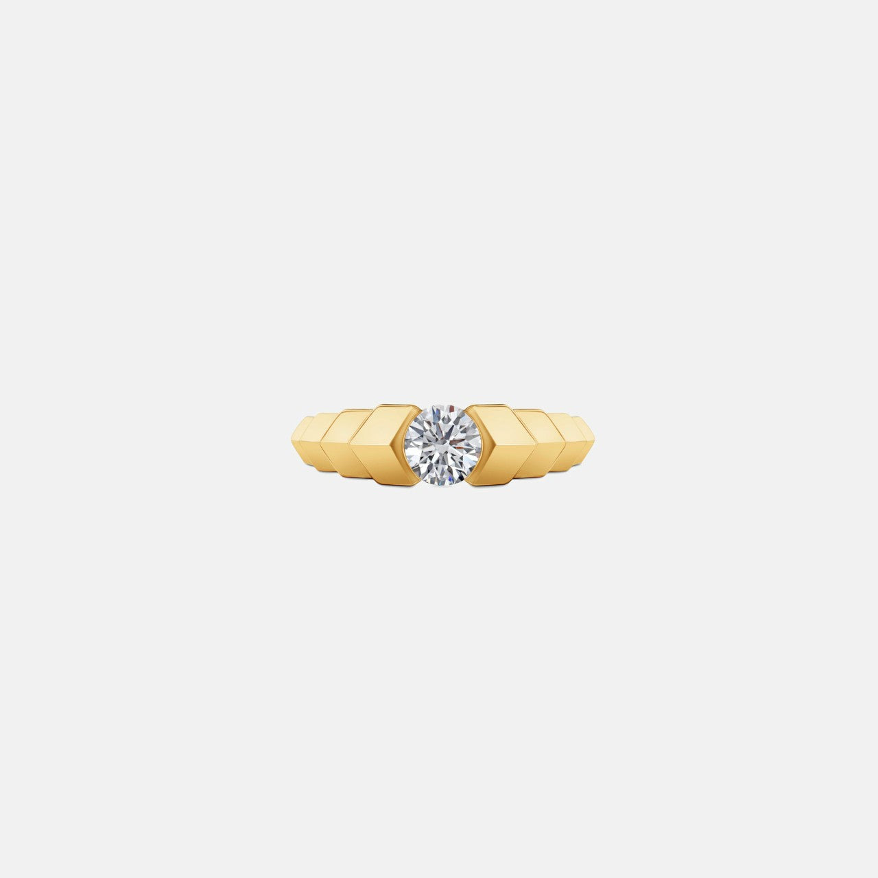 Women Kith VL Cepher Arris Ring - Yellow Gold