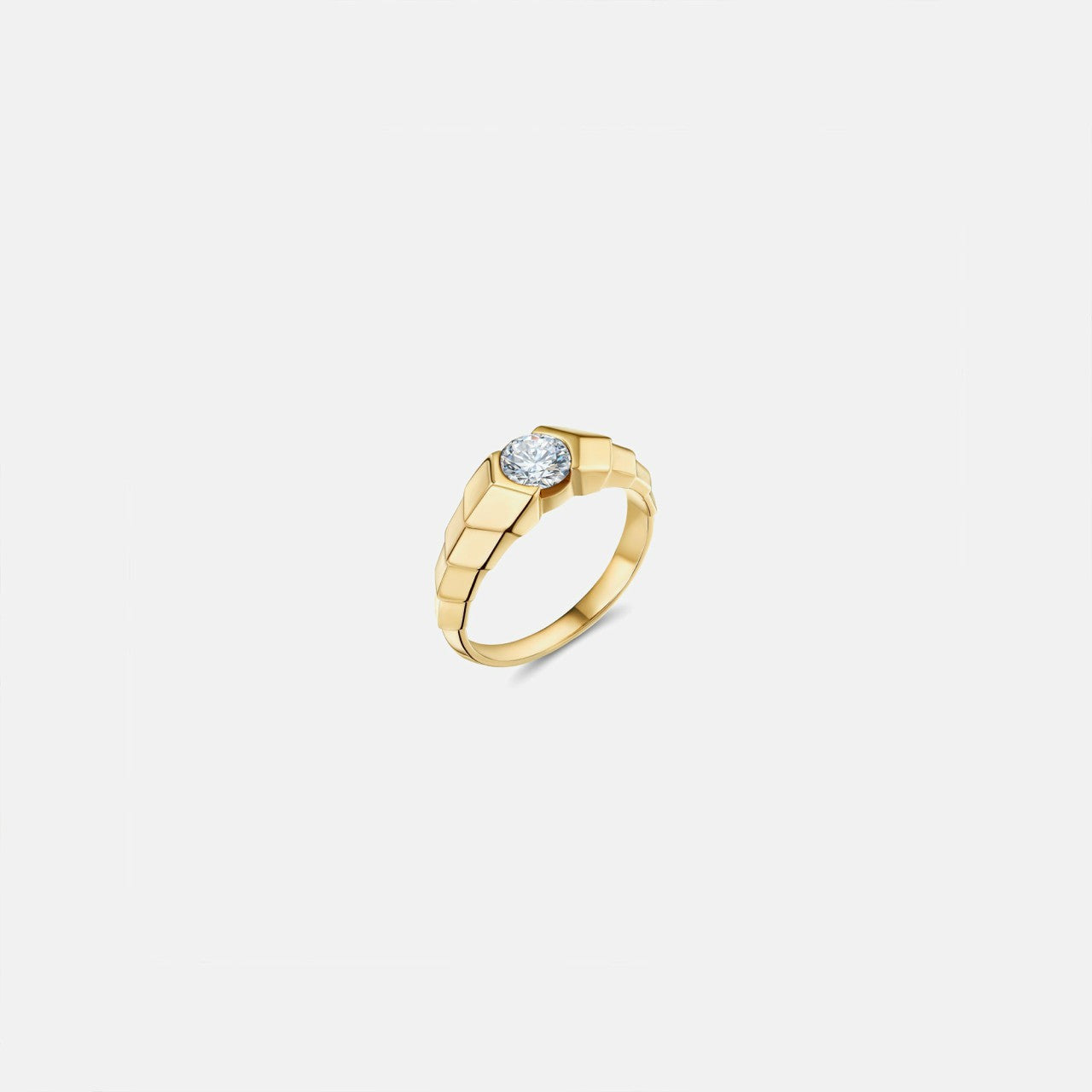 Women Kith VL Cepher Arris Ring - Yellow Gold
