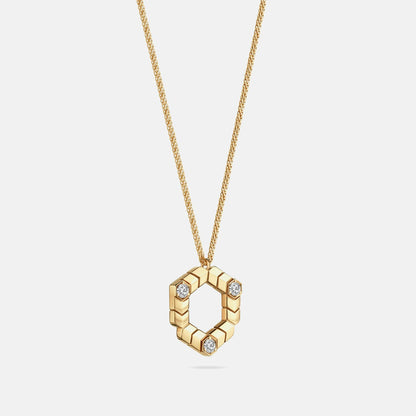 Women Kith VL Cepher Estoile Large Pendant - Yellow Gold