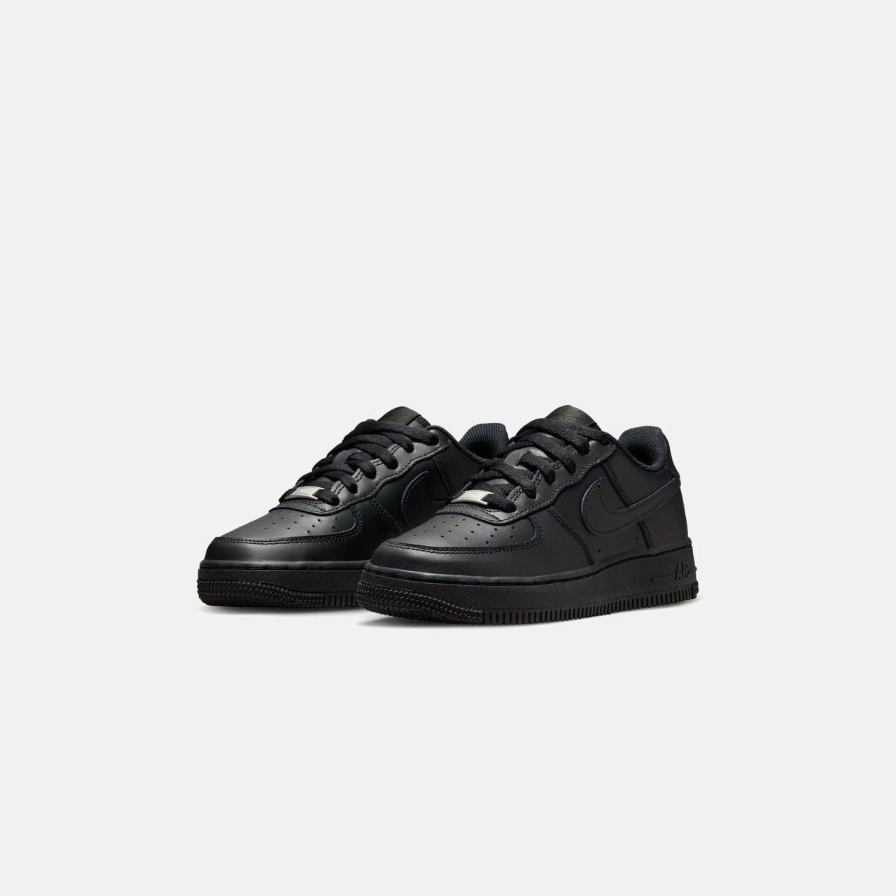 Kids Kith Nike GS Air Force 1 LE - Black / Black / Black / Black