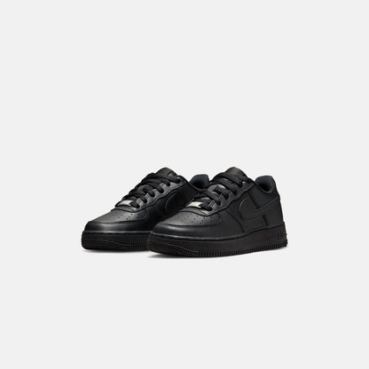 Kids Kith Nike GS Air Force 1 LE - Black / Black / Black / Black