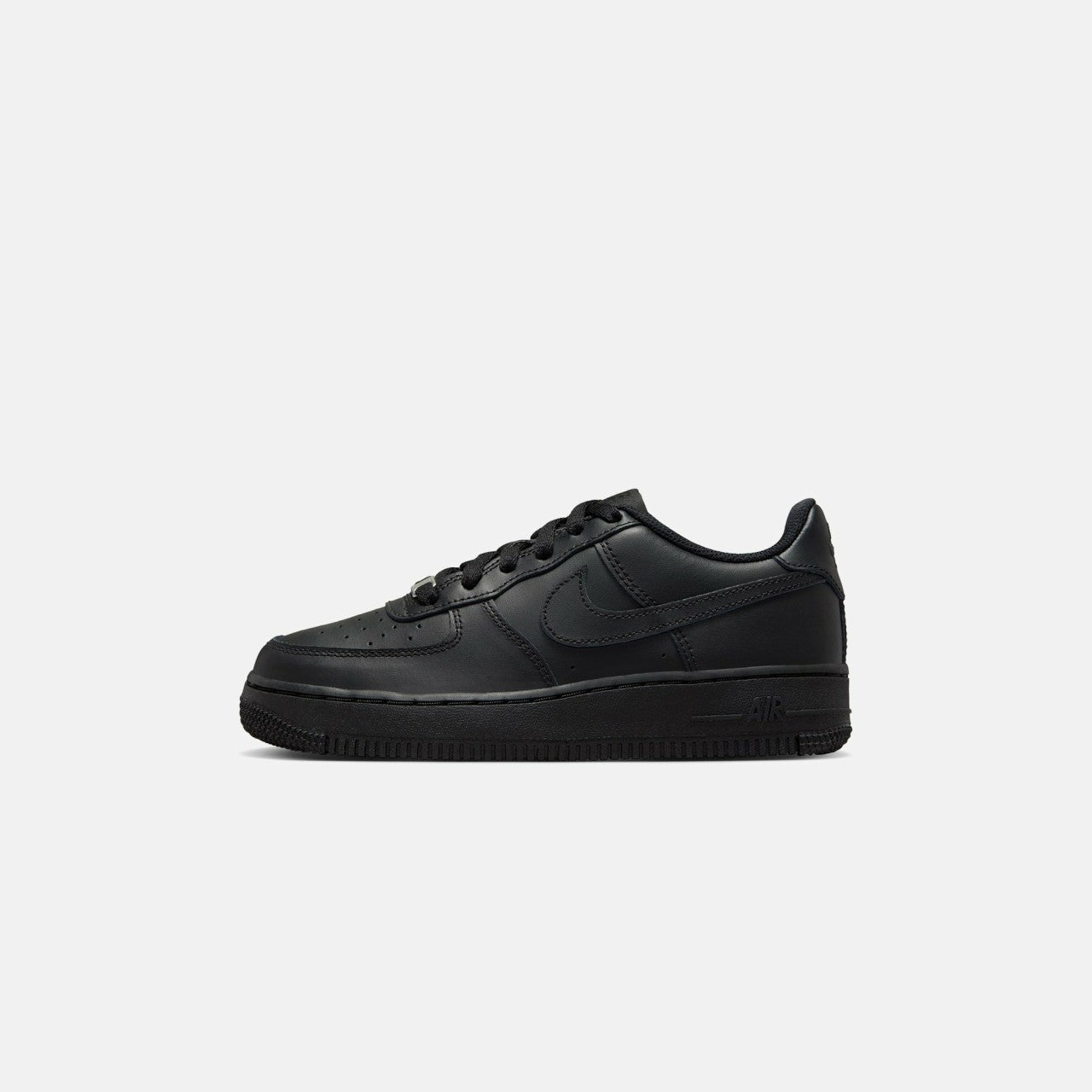 Kids Kith Nike GS Air Force 1 LE - Black / Black / Black / Black