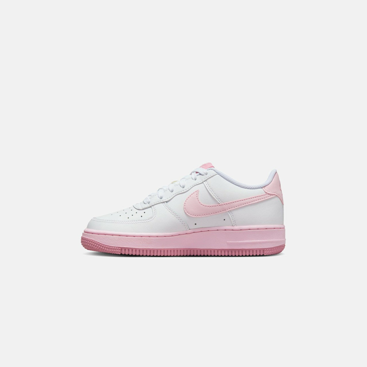 Kids Kith Nike GS Air Force 1 LV8 - White / Pink Foam