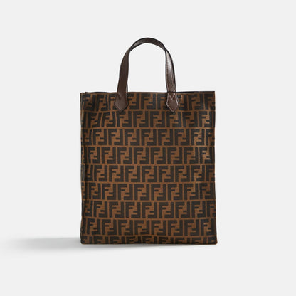 Women Kith WGACA Fendi Zucca Vertical Tote - Brown