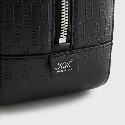 Men Kith Kith Monogram Dopp Kit - Black