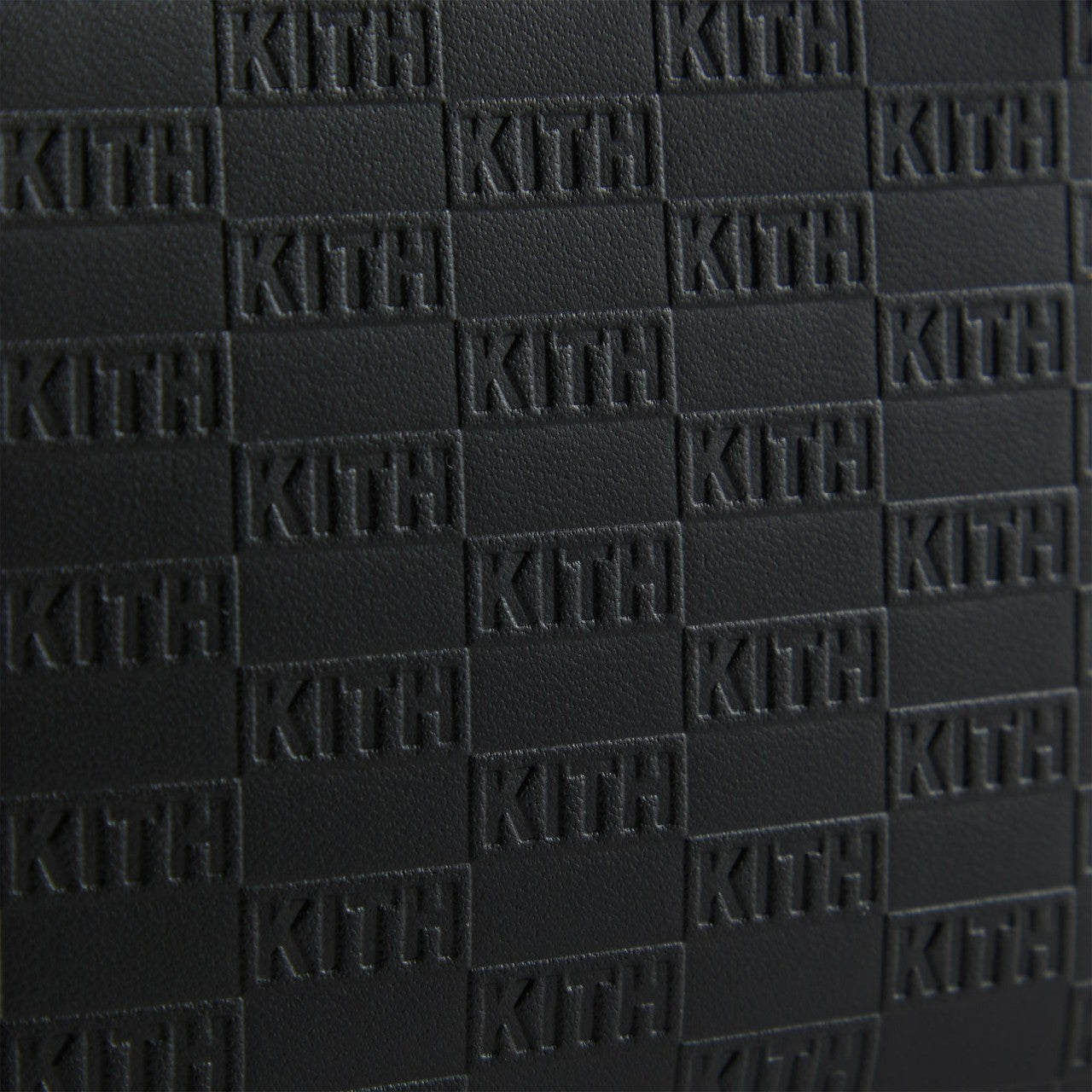 Men Kith Kith Monogram Half Zip Wallet - Black