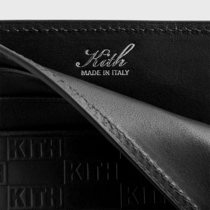 Men Kith Kith Monogram Card Holder - Black