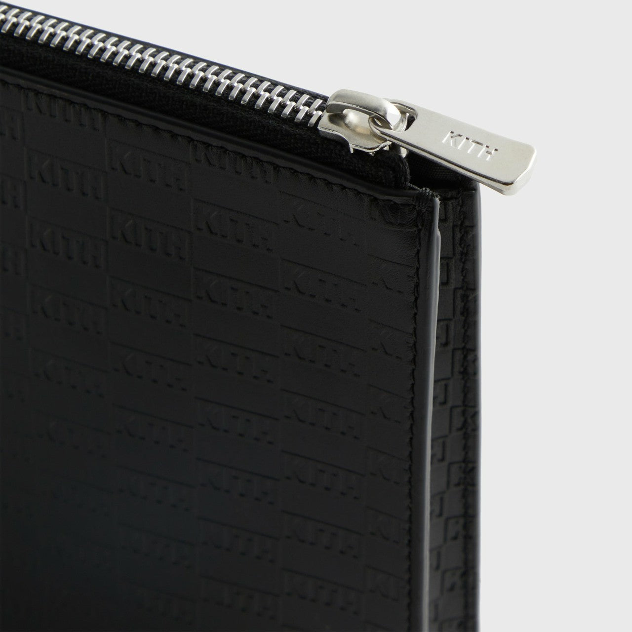 Men Kith Kith Monogram Zipper Pouch - Black
