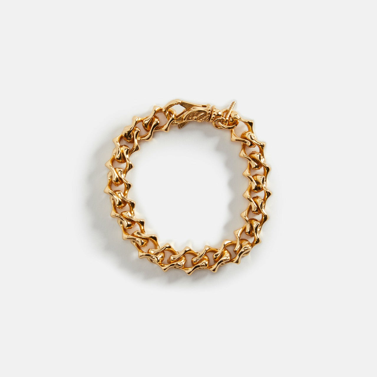 Men Kith Emanuele Bicocchi Gold Arabesque Chain Bracelet - Gold