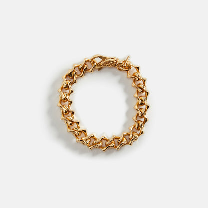 Men Kith Emanuele Bicocchi Gold Arabesque Chain Bracelet - Gold