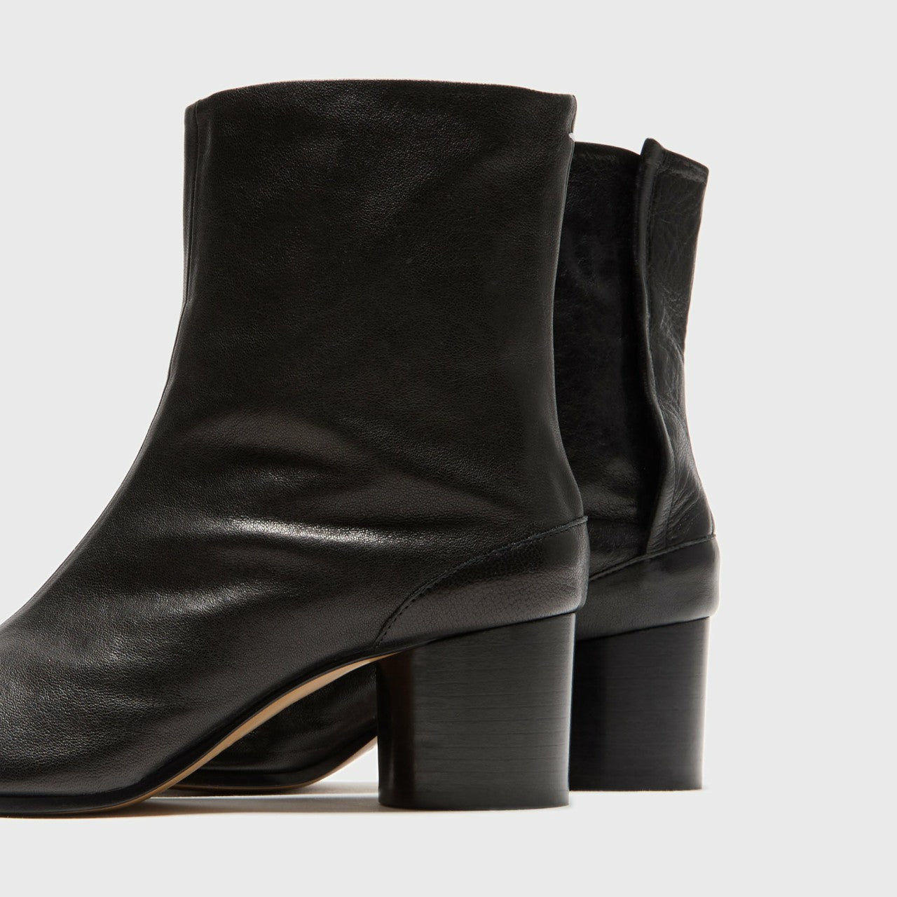 Women Kith Maison Margiela Tabi Ankle Boots - H60 Black