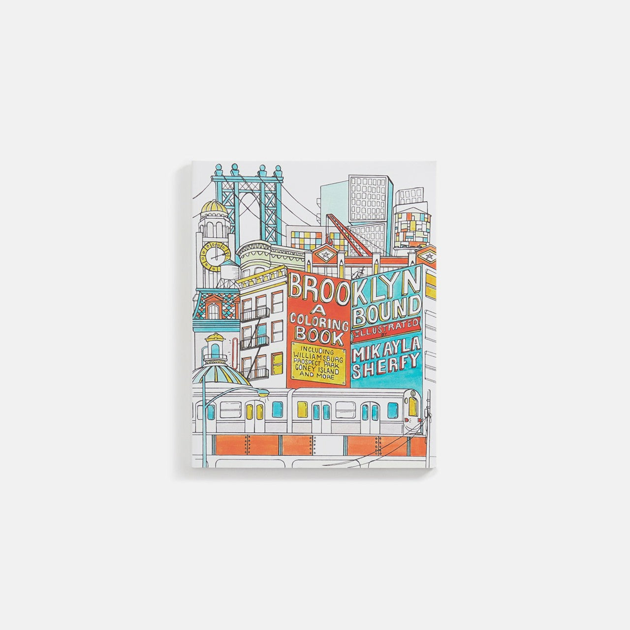 Men|Kids Kith Simon & Schuster Brooklyn Bound: A Coloring Book