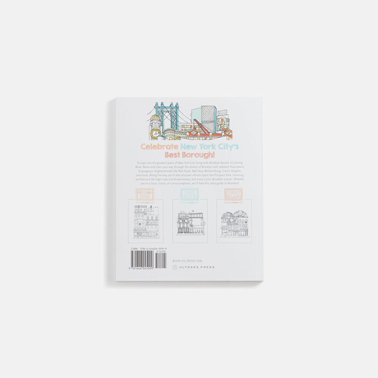Men|Kids Kith Simon & Schuster Brooklyn Bound: A Coloring Book
