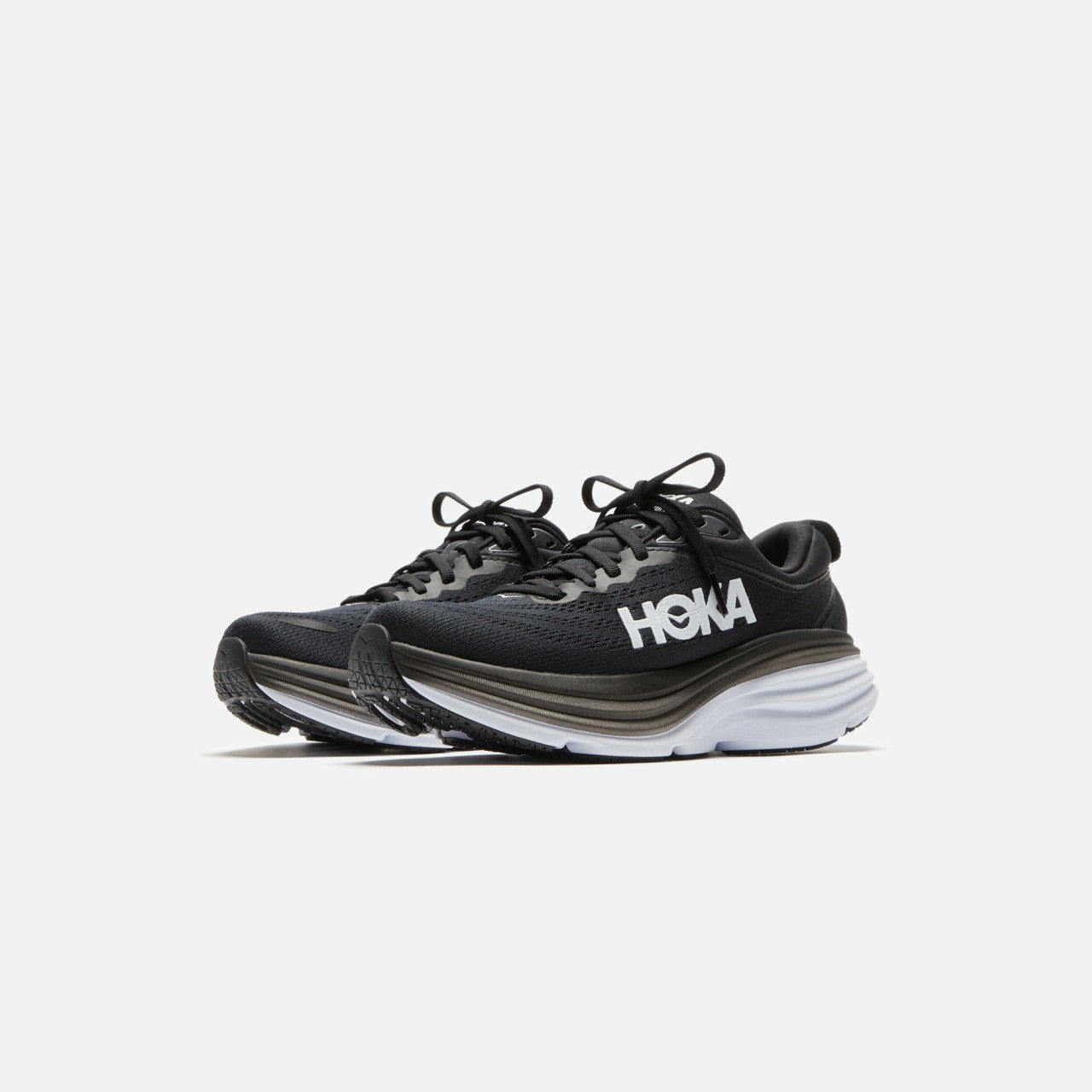 Men|Women Kith HOKA WMNS Bondi 8 - Black / White