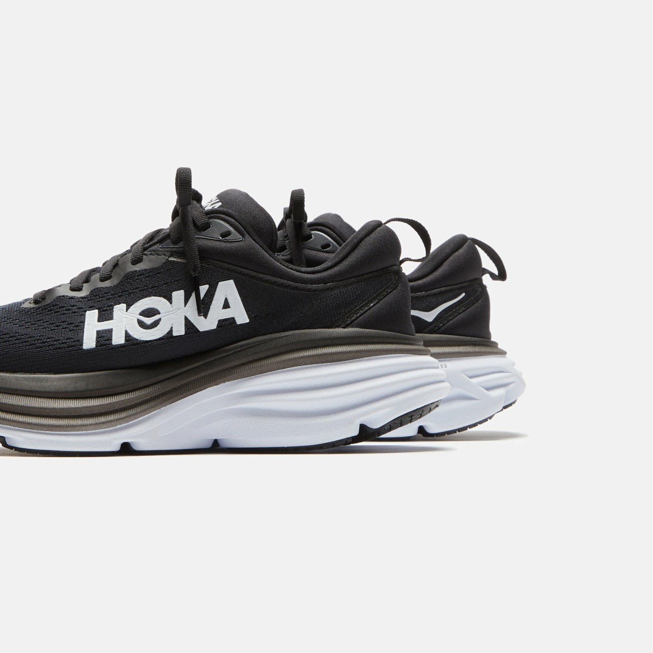 Men|Women Kith HOKA WMNS Bondi 8 - Black / White