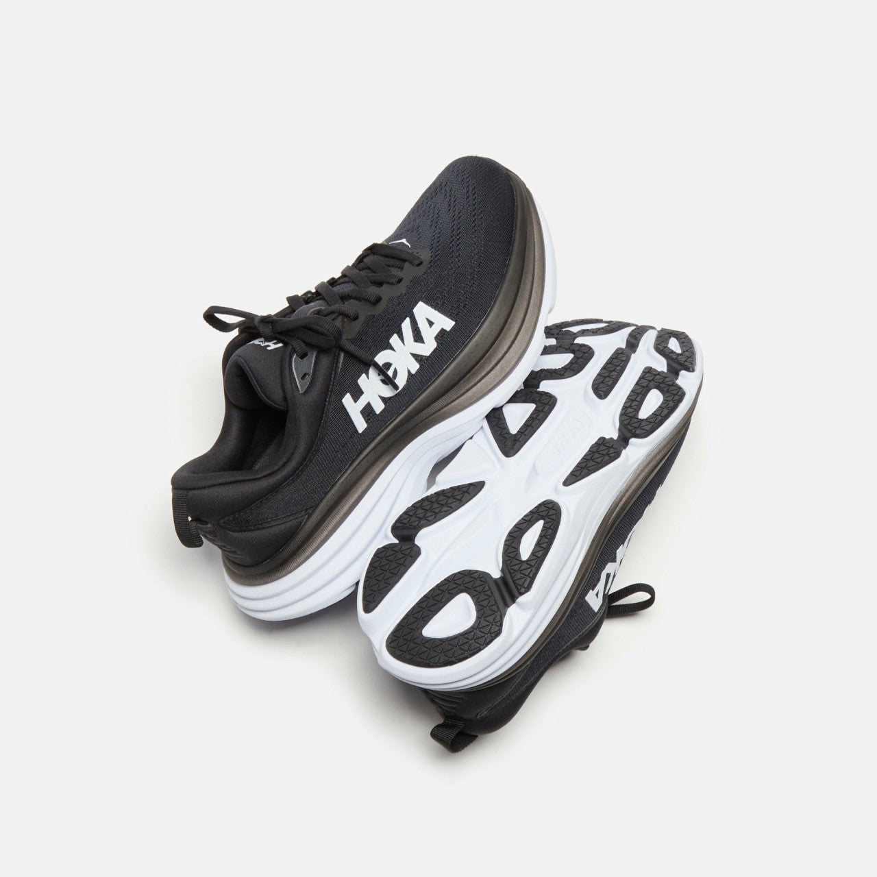 Men|Women Kith HOKA WMNS Bondi 8 - Black / White