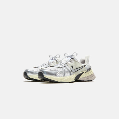 Men Kith Nike V2K Run - Summit White / Metallic Silver