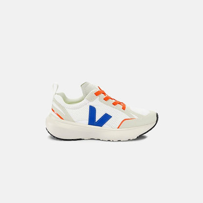 Kids Kith Veja Junior Canary Alveomesh - White / Indigo