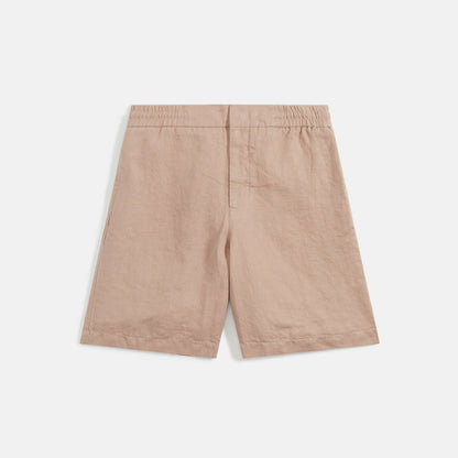 Men Kith Orlebar Brown Cornell Linen Short - Caramel Pink