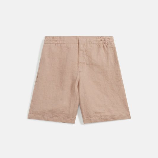 Men Kith Orlebar Brown Cornell Linen Short - Caramel Pink