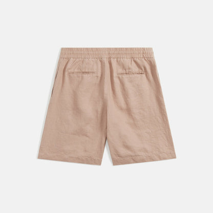 Men Kith Orlebar Brown Cornell Linen Short - Caramel Pink