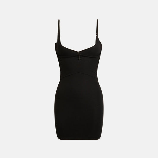 Women Kith Sami Miro Vintage Double Layer Tank Dress - Black