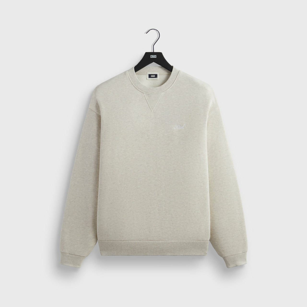 Men Kith Kith Nelson Crewneck - Sandy Heather