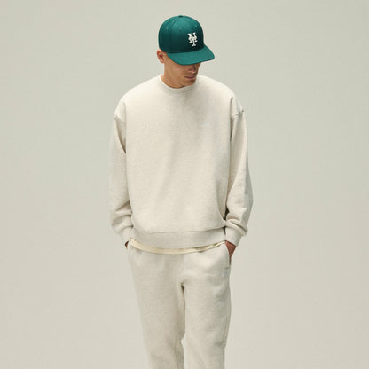 Men Kith Kith Nelson Crewneck - Sandy Heather