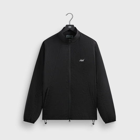 Men Kith Kith Wrinkle Nylon Windsor Panelled Track Jacket - Black