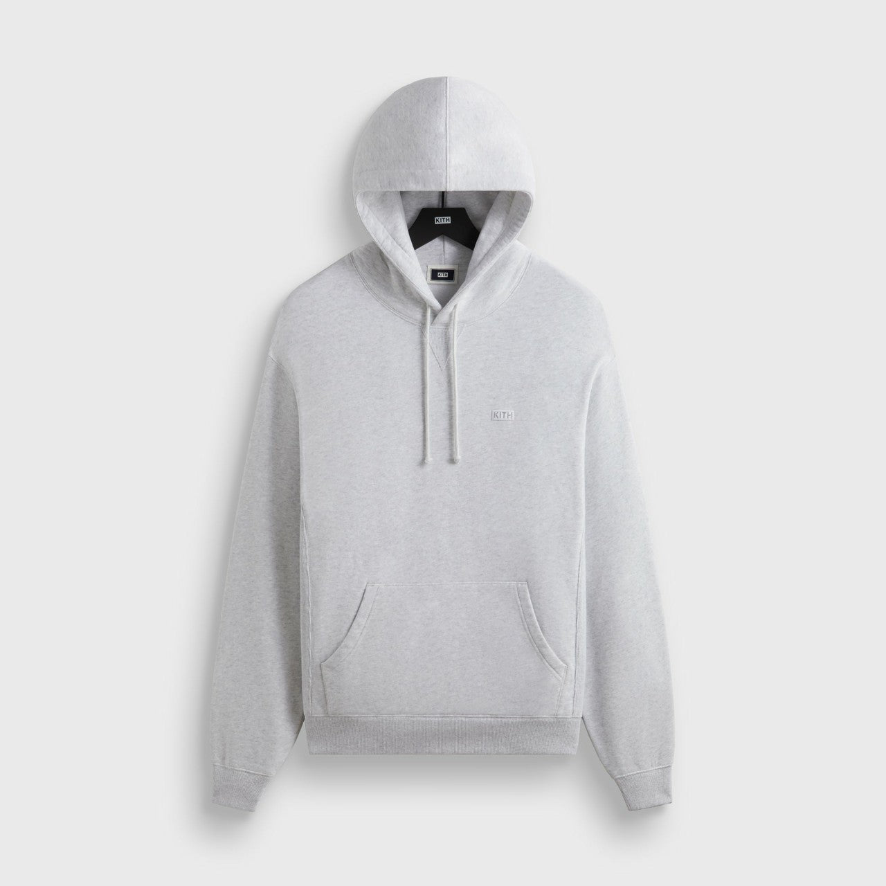 Men Kith Kith Williams III Hoodie - Light Heather Grey