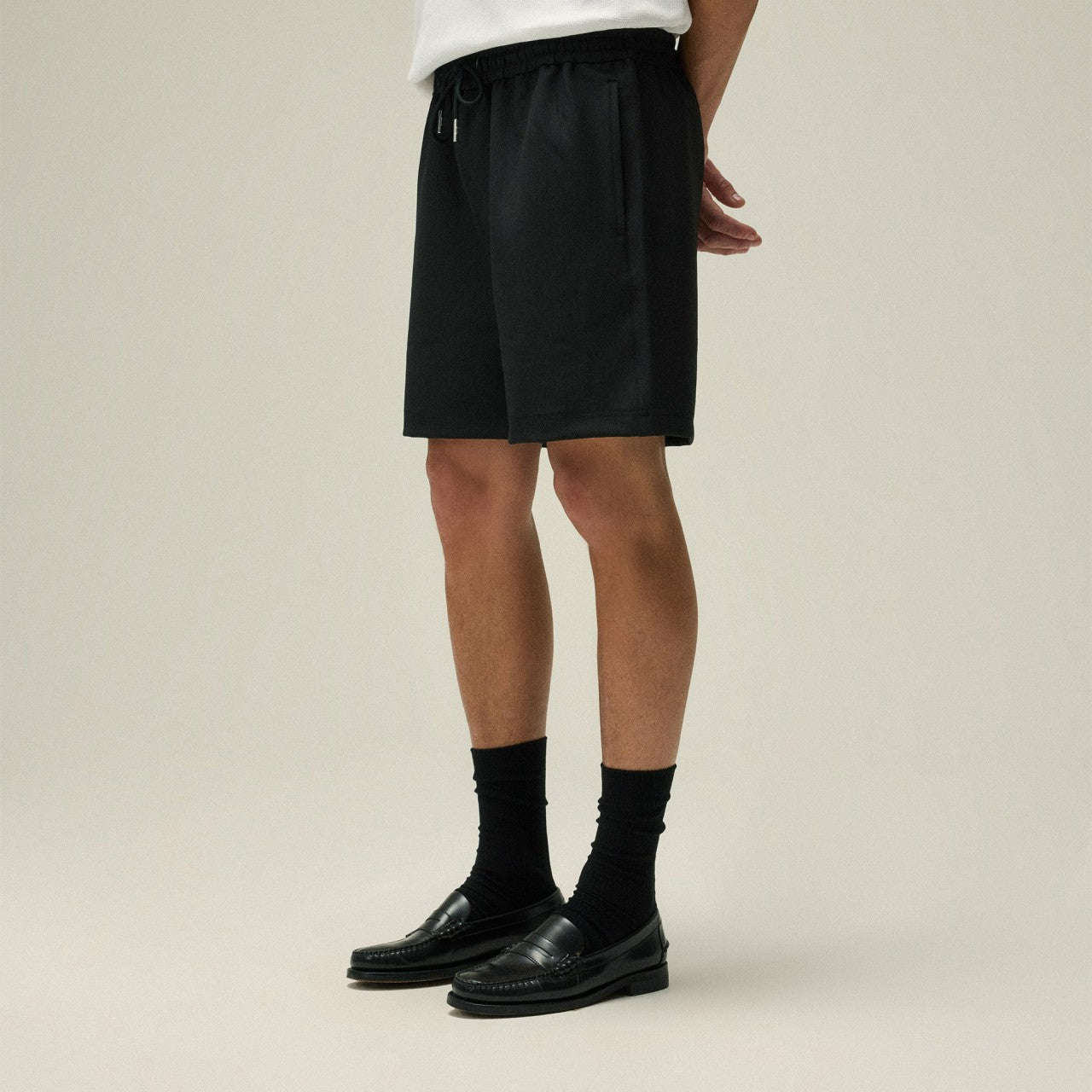 Men Kith Kith Double Weave Fairfax Short - Black