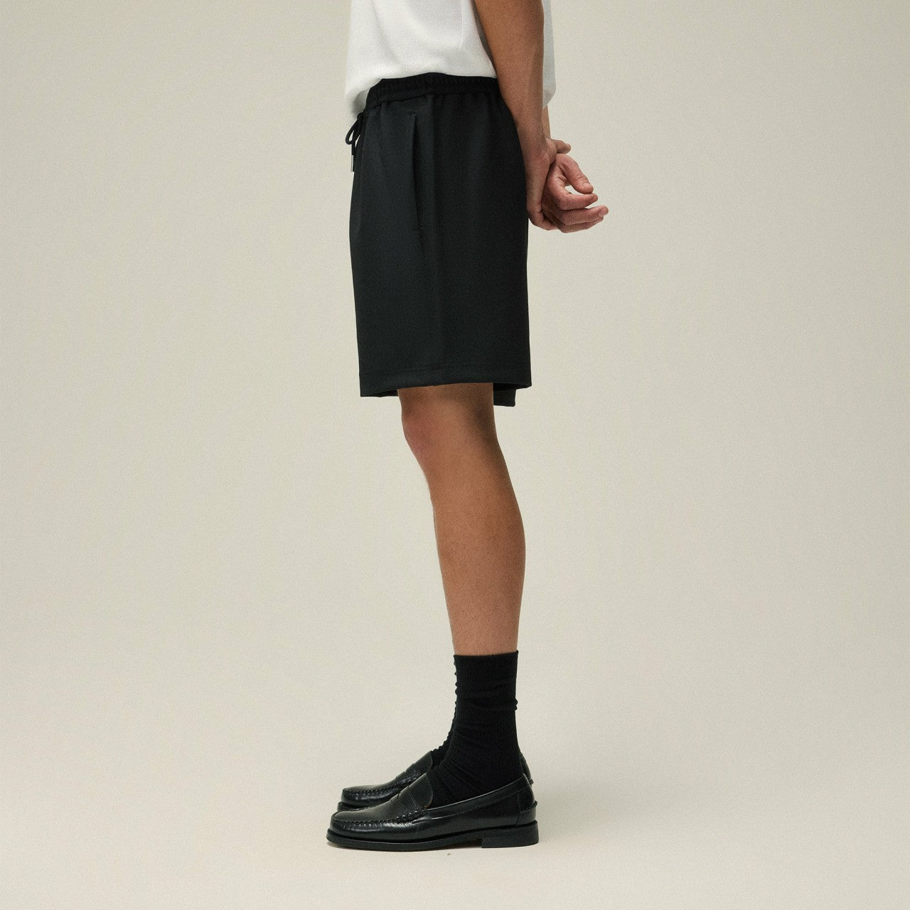 Men Kith Kith Double Weave Fairfax Short - Black